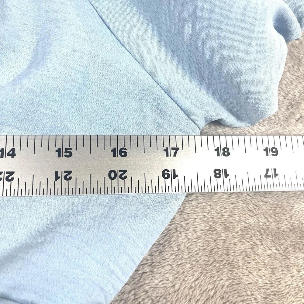 Altered State Large Women's Mini Dress Blue Cottage‎ Norm Beach Babydoll NWOT - Picture 6 of 7
